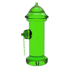 Obraz premium 3d illustration of the water hydrant 