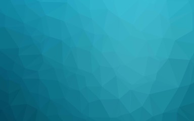 Light BLUE vector abstract mosaic background. A completely new color illustration in a vague style. New texture for your design.