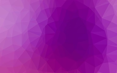Fototapeta premium Light Purple vector blurry triangle pattern. Colorful abstract illustration with gradient. New texture for your design.