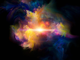 Obraz na płótnie Canvas Cosmic Colors.