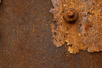 rusty metal background