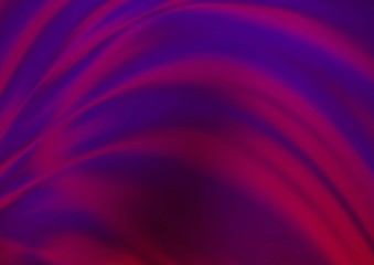 Dark Purple vector glossy abstract background. Colorful illustration in blurry style with gradient. Brand new design for your business.