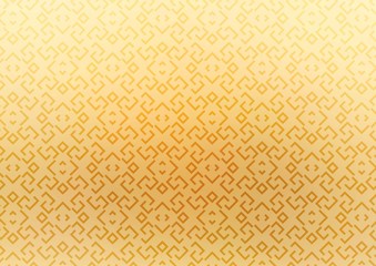Light Yellow, Orange vector backdrop with long lines. Shining colored illustration with narrow lines. Pattern for business booklets, leaflets.