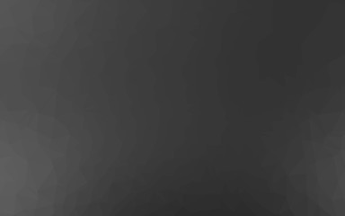 Dark Silver, Gray vector shining hexagonal pattern. Colorful illustration in abstract style with gradient. Triangular pattern for your business design.