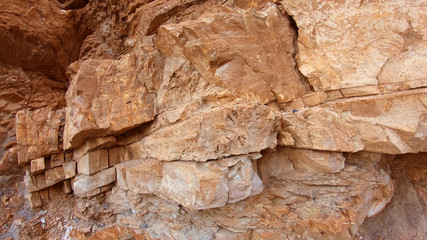 The Golden Canyon at Death Valley National Park - USA 2017