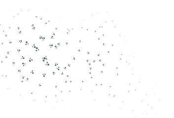 Light BLUE vector template with lava shapes.