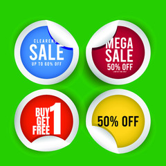 sale discount banner template promotion