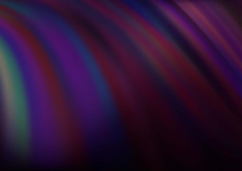 Dark Pink vector template with lines, ovals. A sample with blurred bubble shapes. A new texture for your  ad, booklets, leaflets.