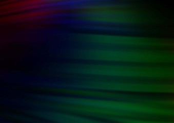 Dark Multicolor, Rainbow vector background with bent lines. Shining crooked illustration in marble style. A completely new marble design for your business.