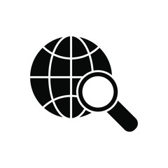 Magnifying icon template