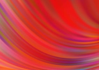 Light Red vector background with bubble shapes. A vague circumflex abstract illustration with gradient. Brand new design for your ads, poster, banner.