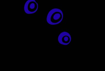 Dark Pink, Blue vector background with bubbles.