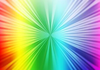 Obraz premium Light Multicolor, Rainbow vector texture with colored lines. Lines on blurred abstract background with gradient. Pattern for ads, posters, banners.