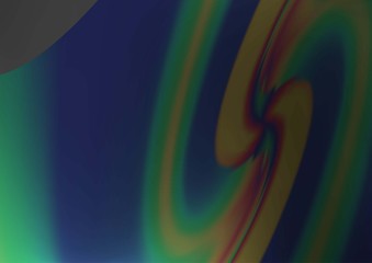 Dark Silver, Gray vector pattern with lines, ovals. Shining illustration, which consist of blurred lines, circles. A completely new marble design for your business.