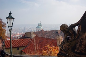 Vista panoramica de Praga