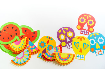 Holiday Cinco de mayo Mexican. Decoration for the festival.