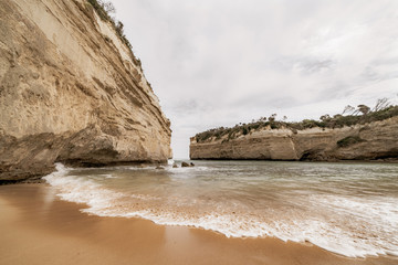 Protected bay in Loch Ard Gorge.