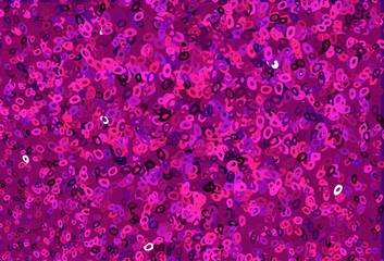 Obraz premium Dark Pink vector template with circles.