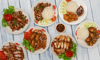 Thai Food Mixed Sets 9