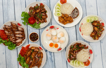 Thai Food Mixed Sets 13