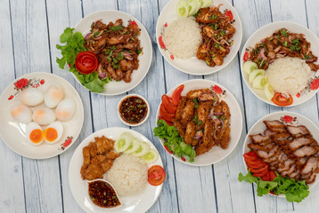 Thai Food Mixed Sets 15
