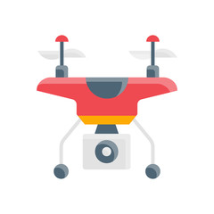 Drone Surveillance Vector Icon