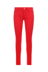 Red mens jeans, Casual style