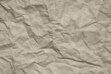 Texture of old recycle crumpled paper, can be use as abstract background, wallpaper, webpage, copy space for text.