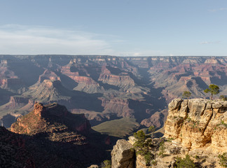 Grand Canyon hiking trail in Arizona