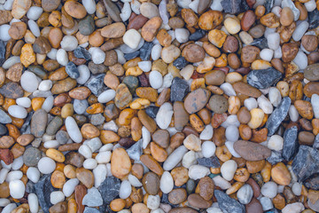 Colorful stone for decorate backdrop. stone used for spa background or texture tile wallpaper.