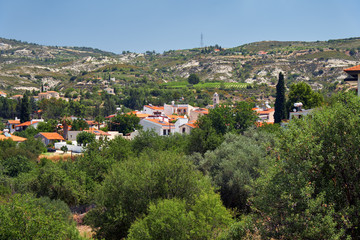 Fototapeta na wymiar Laneia village. Limassol. Cyprus