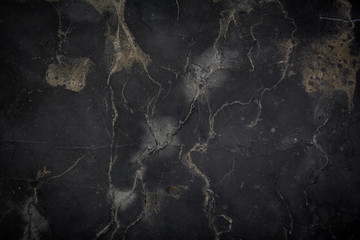 Close up of dirty old leather texture for background. black leather
