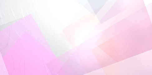 ピンク色の和紙による背景素材（アブストラクト）
