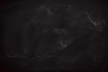 Abstract Chalk rubbed out on blackboard or chalkboard texture. clean school board for background or copy space for add text message. Backdrop of Education concepts.