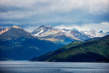Of The Beagle Channel. Andes.
 Like the Strait of Magellan, the Beagle Strait is located between...