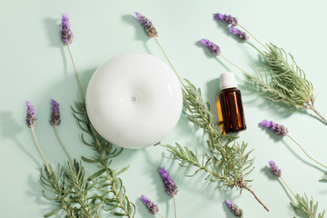 Air Diffuser and Lavender Oil