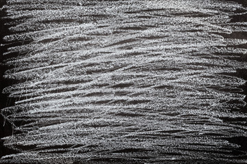 Abstract Chalk rubbed out on blackboard or chalkboard texture. clean school board for background or copy space for add text message. Backdrop of Education concepts.