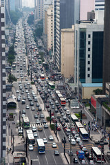 City View, São Paulo downtown, Avenida Paulista, Paulista Avenue, skyscraper, Brasil 