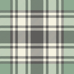Plaid pattern seamless vector texture. Scottish tartan check plaid background for flannel shirt, blanket, throw, duvet cover, or other modern textile design.