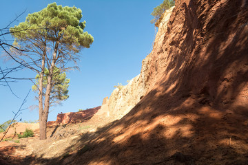 Ocher earth in Roussillon