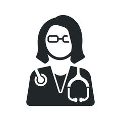 Female Doctor Icon