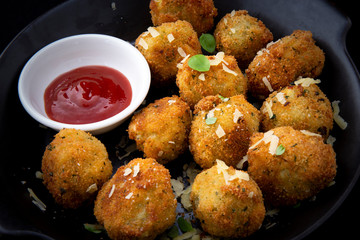 Arancini, Risotto balls with Marinara Sauce