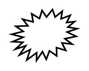 stickers black star for discount price message, chat label serrated shape, sticker star of sale promotion, comic speech bubbles, serrated sticker for sale text promotion, stickers for new offer promo