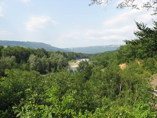 view from the mountain