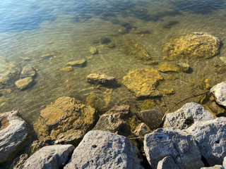 sunny day at the lake