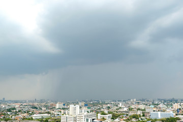 Bangkok, Thailand - MARCH 16, 2019 : Bangkok cityscape view Bangkok Thailand, most popular city in south asia.