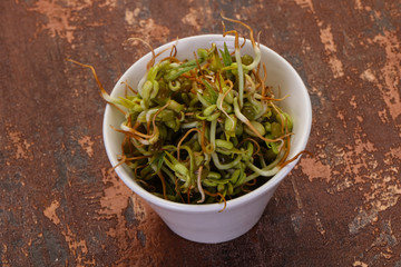 Mash bean sprout