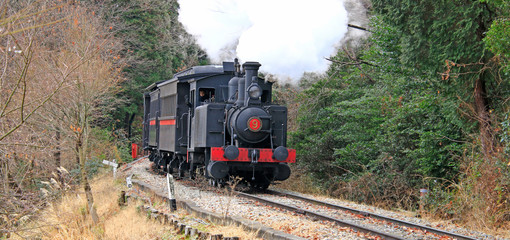 蒸気機関車　トレイン　明治の蒸気機関車　機関車　明治の機関車