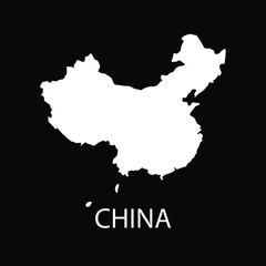 China map designs vector illustration