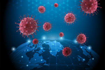 Pandemic coronavirus cells